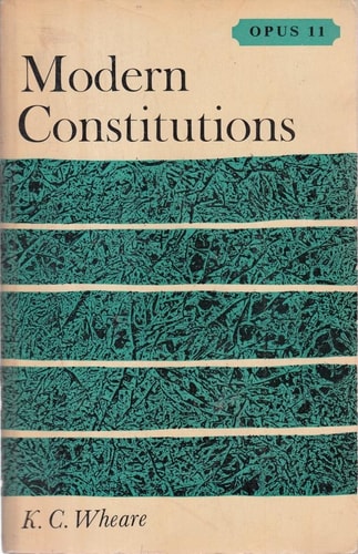 Modern Constitutions