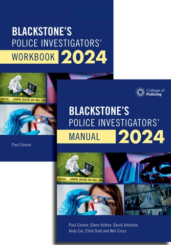 Blackstone's Police Investigators' Manual and Workbook 2024