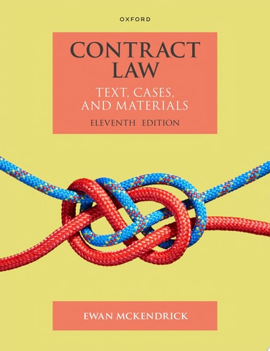 Contract Law: Text, Cases, and Materials