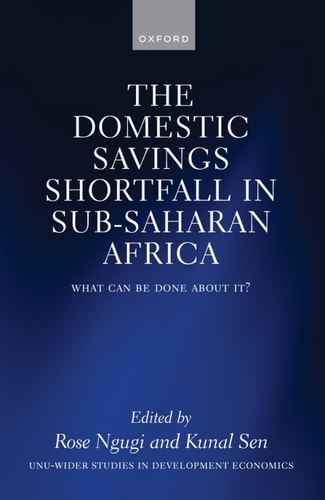 The Domestic Savings Shortfall in Sub-Saharan Africa