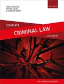 Complete Criminal Law: Text, Cases, and Materials