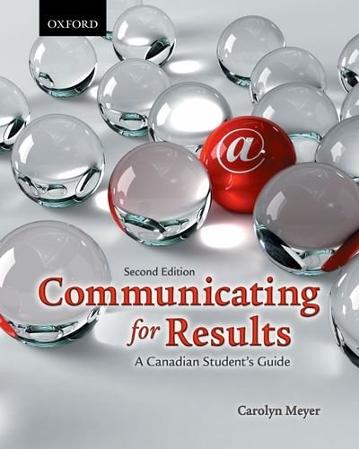 Communicating for Results: A Canadian Student's Guide and Making Sense Pack