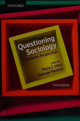 Questioning Sociology: Canadian Perspectives