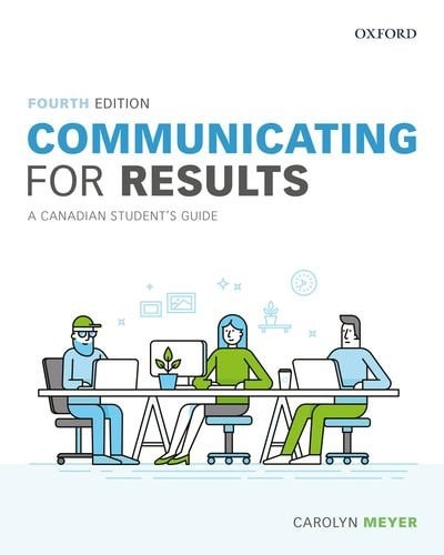 Communicating for Results: A Canadian Student's Guide