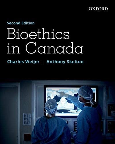 Bioethics in Canada