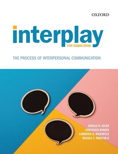 Interplay: The Process of Interpersonal Communication