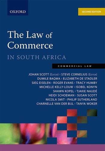 The Law of Commerce in South Africa