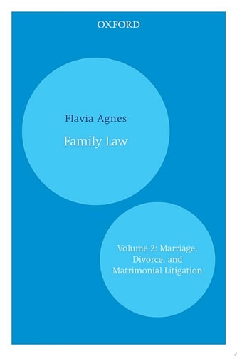 Family Law: Volume 2: Marriage, Divorce, and Matrimonial Litigation