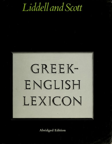 Greek-English Lexicon