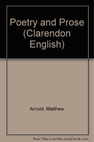 Poetry and Prose
