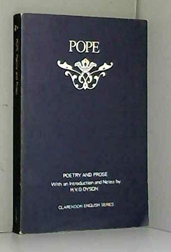Poetry and Prose