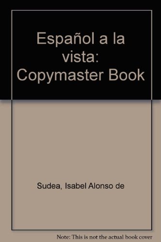 Espanol a La Vista: Copymaster Book