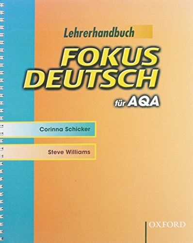 Fokus Deutsch für AQA: Teacher's Book