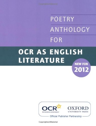 AS Poetry Anthology for OCR
