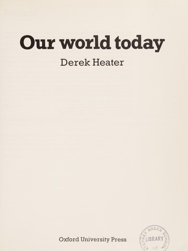 Our World Today