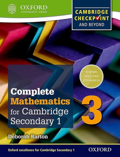 Complete Mathematics for Cambridge Secondary 1 Student Book 3: For Cambridge Checkpoint and Beyond