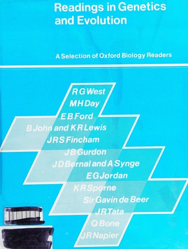Readings in Genetics and Evolution: A Collection of Oxford Biology Readers