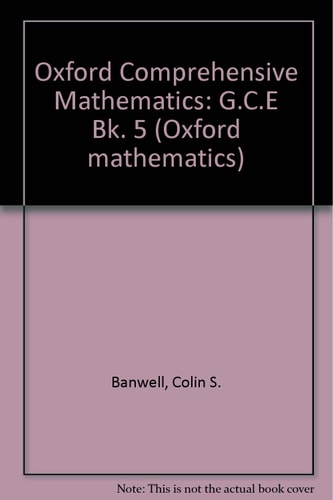 Oxford Comprehensive Mathematics: Pupils' Book 5