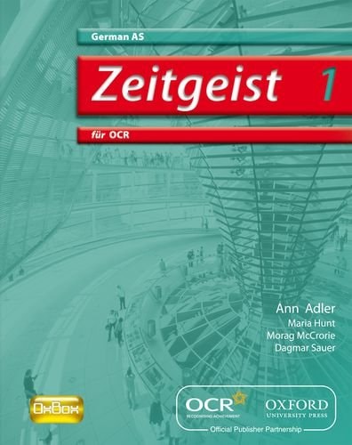 Zeitgeist 1: Fur OCR Students' Book