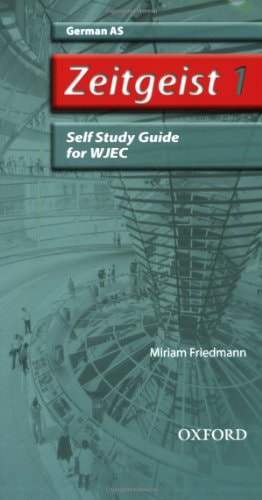 Zeitgeist: AS WJEC Self-study Guide with CD