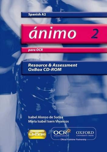 Ánimo 2: Para OCR A2 Resource & Assessment OxBox CD-ROM