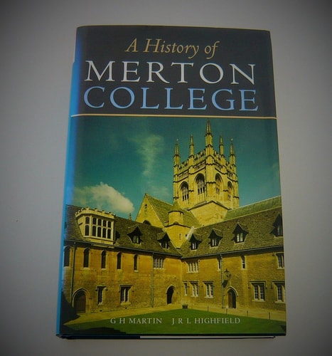A History of Merton College, Oxford