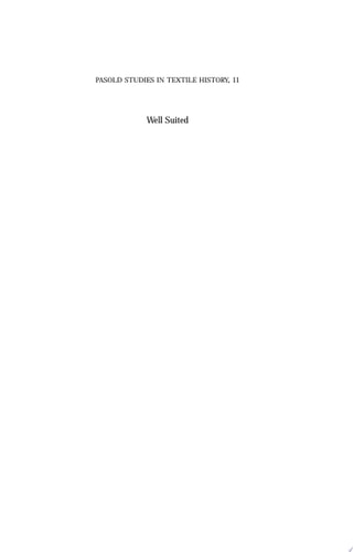 Well Suited: A History of the Leeds Clothing Industry, 1850-1990