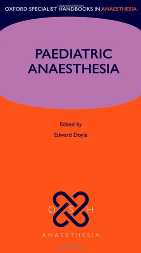Paediatric Anaesthesia