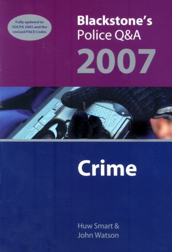 Blackstone's Police Q&A: Four-volume Set