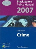 Blackstone's Police Manuals: Four-volume Set