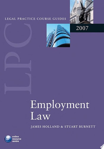 Employment Law: Blackstone Legal Practice Course Guide