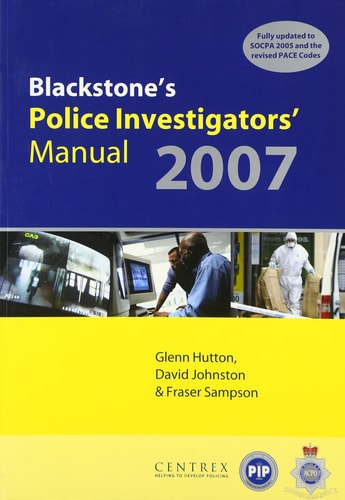 Blackstone's Police Investigators' Manual