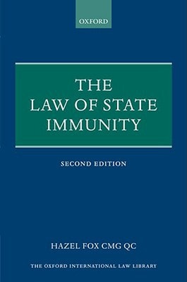 The Law of State Immunity