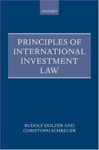 Principles of International Investment Law