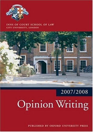 Opinion Writing: 2007 Edition