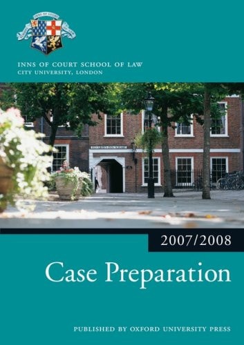 Case Preparation: Blackstone Bar Manual