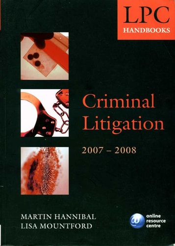 LPC Handbook on Criminal Litigation