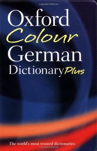 Oxford Colour German Dictionary Plus