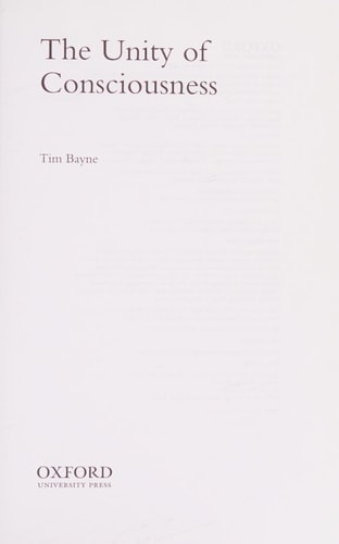 The Unity of Consciousness