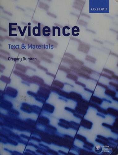 Evidence: Text & Materials