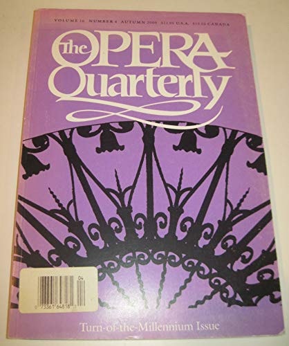 The Opera Quarterly