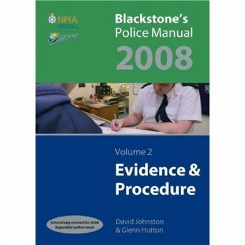 Blackstone's Police Manuals: Four Volume Set