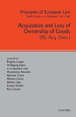 Principles of European Law: Volume Ten: Transfer of Titles in Movables