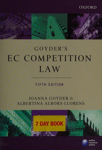 Goyder's EC Competition Law