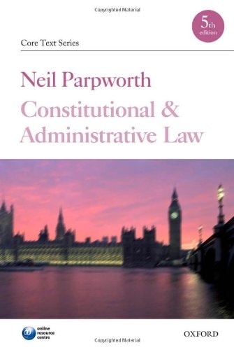 Constitutional and Administrative Law