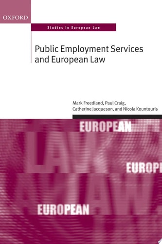 Public Employment Services and European Law