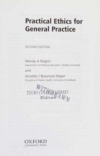 Practical Ethics for General Practice