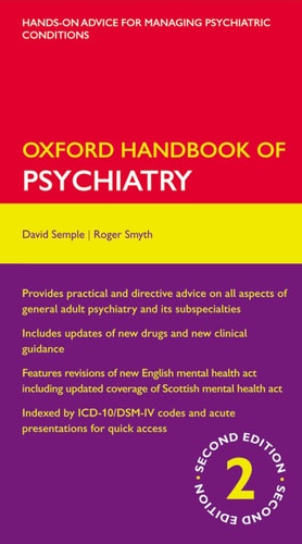 Oxford Handbook of Psychiatry