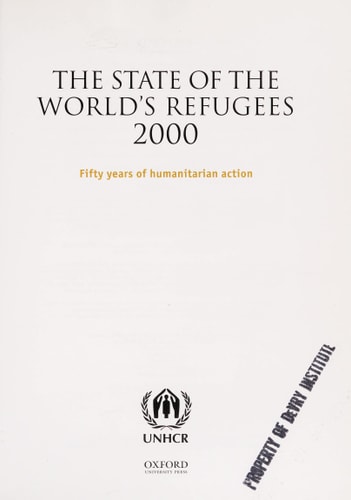 The State of the World's Refugees: Fifty Years of Humanitarian Action