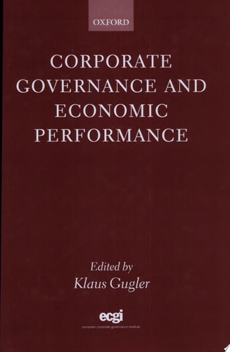 Corporate Governance and Economic Performance